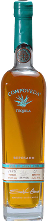 Compoveda Tequila Reposado 100% Agave Azul in 750ml bottle with rich amber color
