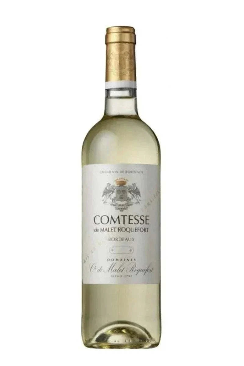 Comtesse De Malet Roquefort Bordeaux Blanc 750 ML