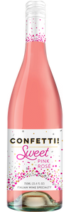 Confetti Sweet Pink Rose Flavored Wine 750 ML