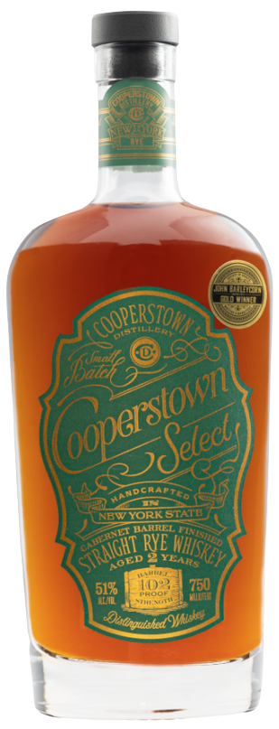 Cooperstown Select Straight Rye 750 ML