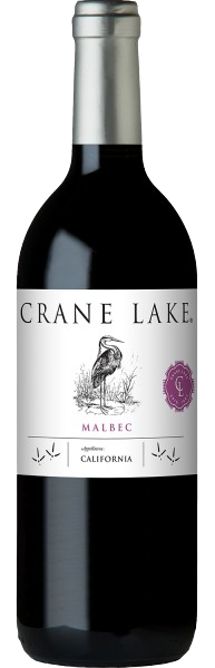 Crane Lake Cellars Malbec California 750ML bottle with plum and blackberry aromas