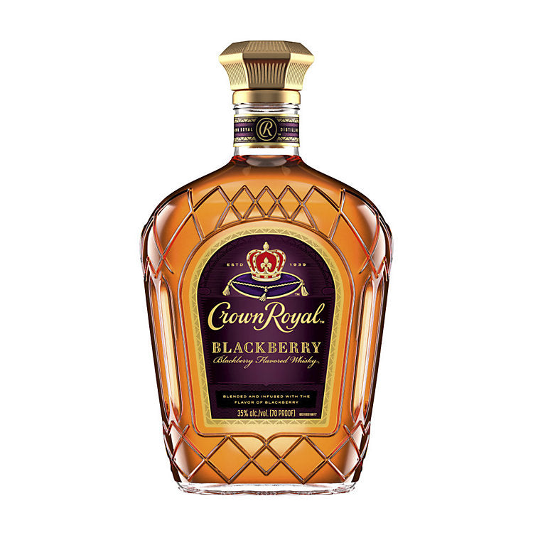 Crown Royal Blackberry Flavored Whiskey 750 ML