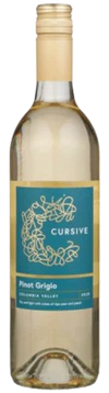 Cursive Pinot Grigio Columbia Valley 750 ML