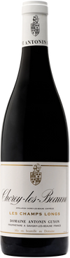 Domaine Antonin Guyon Chorey Les Beaune Les Champs Longs 2023 Burgundy red wine bottle with white label and crest