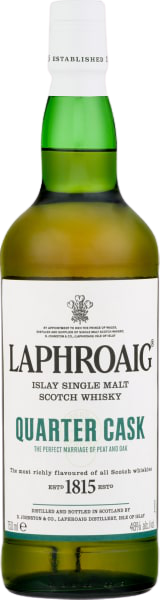 Laphroaig Single Malt Scotch Quarter Cask 10 Year 96 750 ML