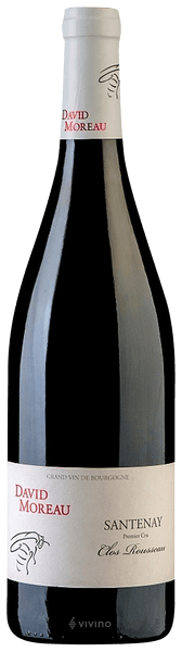 David Moreau Santenay 1er Cru Clos Rousseau 2023 750 ML