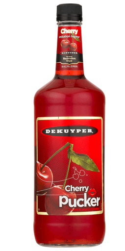 Dekuyper Sweet & Sour Cherry Schnapps Pucker 30 1 L