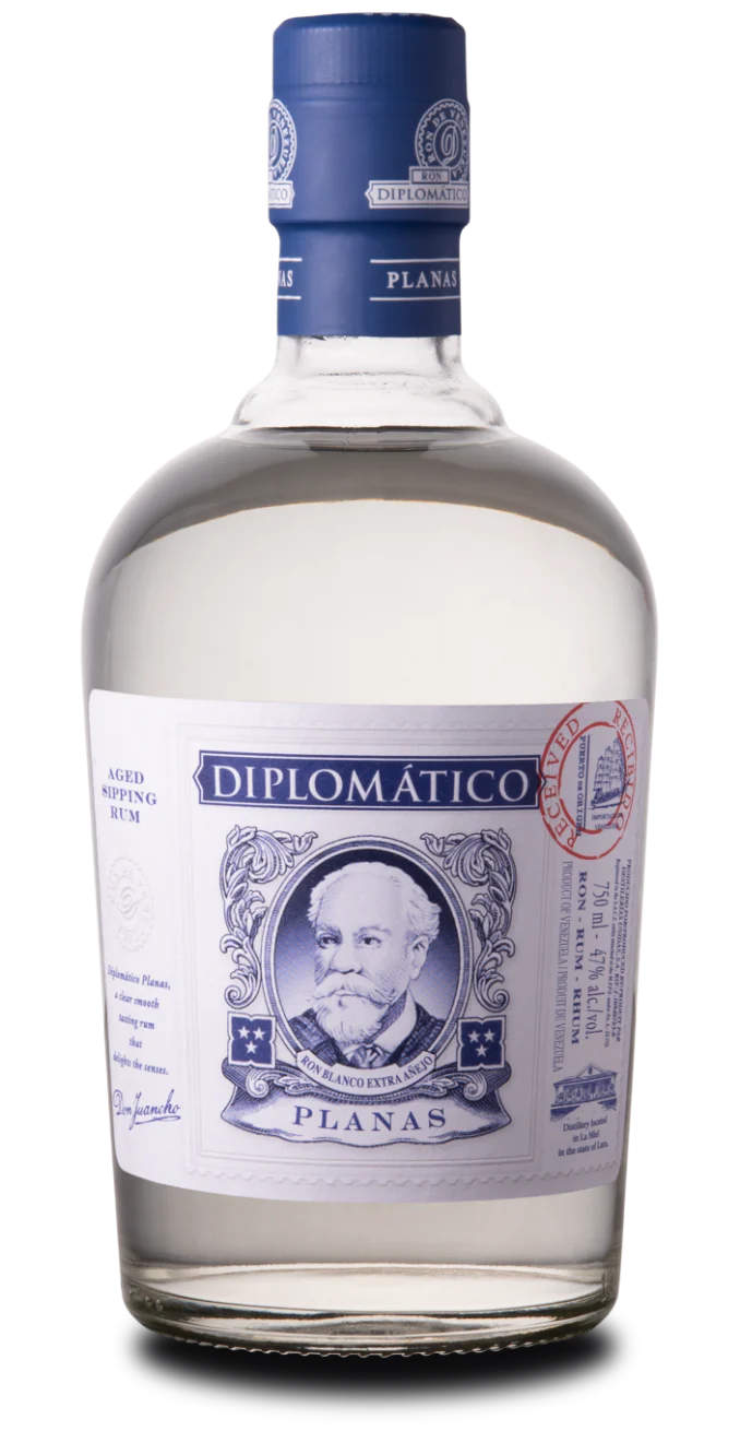 Diplomatico Planas Extra Anejo Blanco Rum 750 ML
