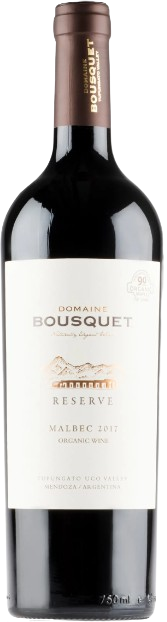 Domaine Bousquet Winery Malbec Reserve Tupungato 750ml bottle with dark berry and spice notes