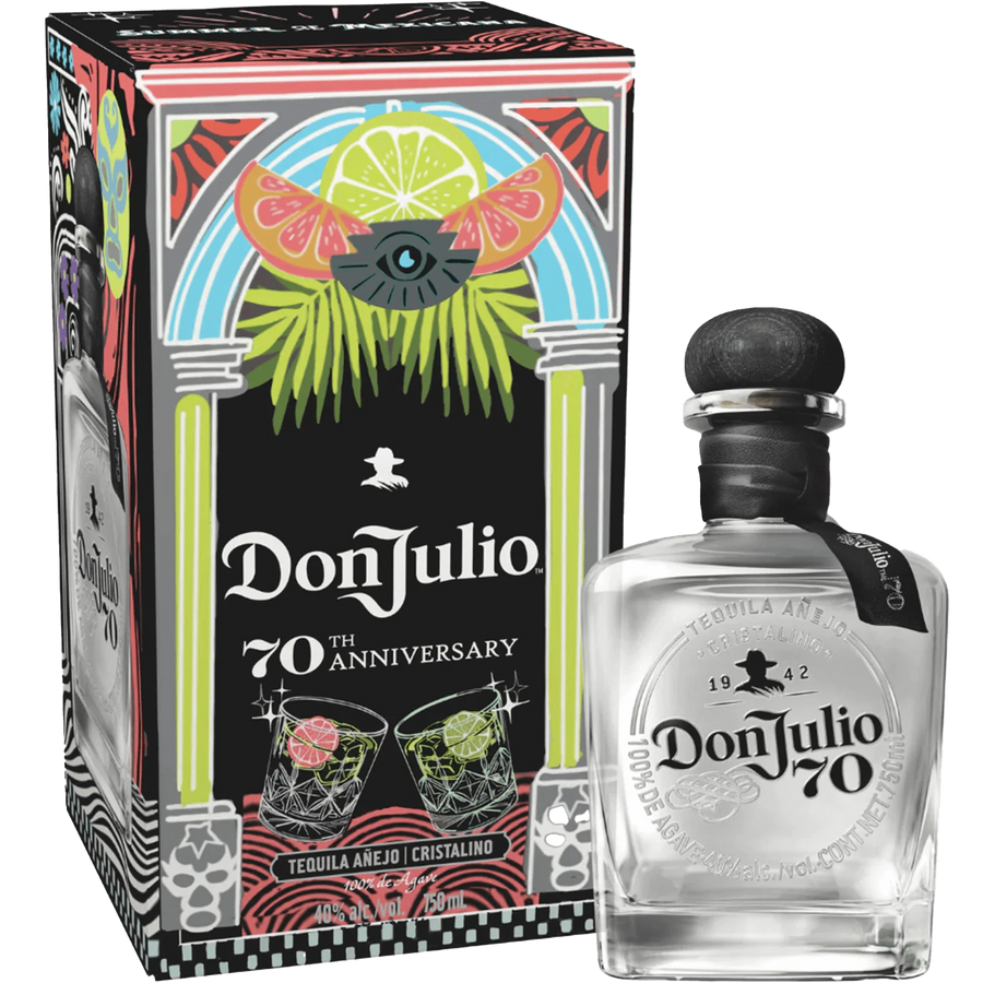 Don Julio Tequila 70 Cristalino Anejo Summer Of Mexicana 80 750 ML