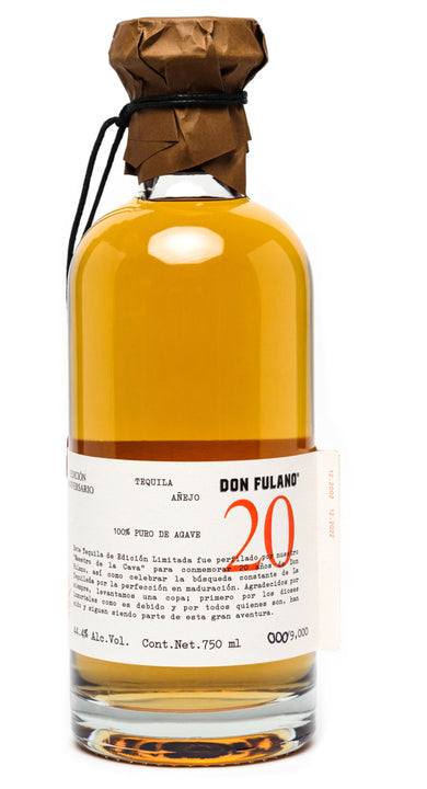 Don Fulano 20th Anniversario Anejo Tequila 750 ML