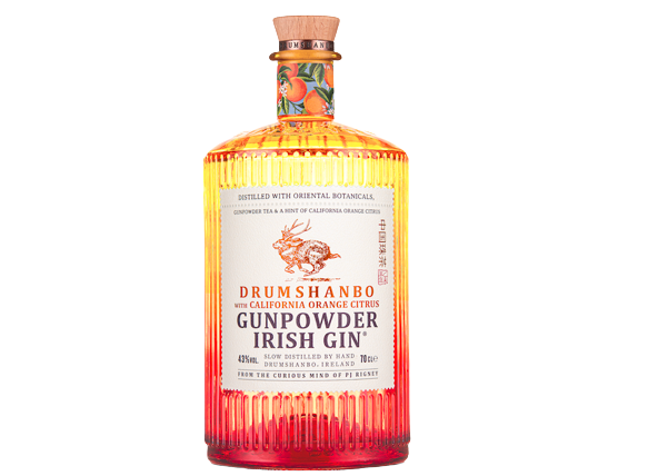 Drumshanbo Gunpowder California Orange Citrus Gin 750 ML bottle