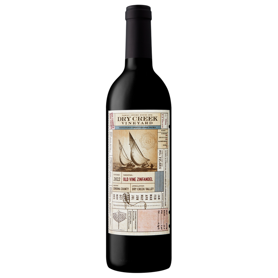 Dry Creek Vineyard Zinfandel Old Vine Dry Creek Valley 2022 750 ML