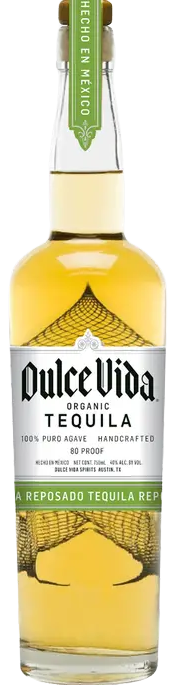Dulce Vida Reposado Tequila 750 ML bottle – Oak-aged organic tequila with notes of vanilla, spice, and smooth agave.
