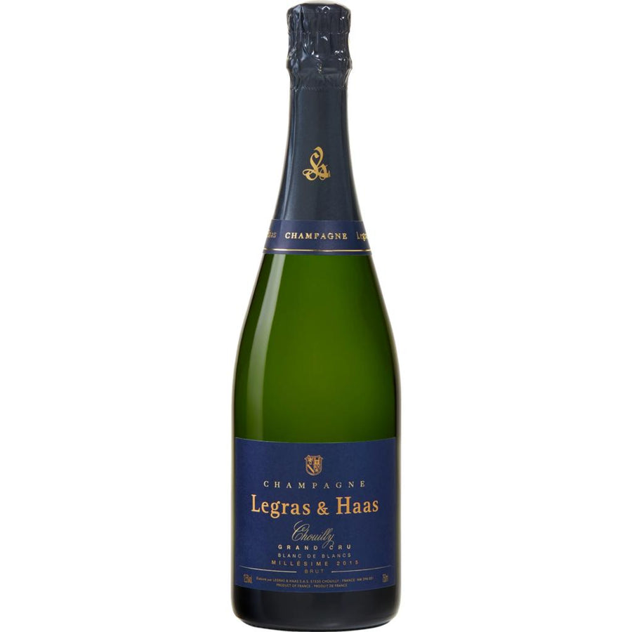 Legras And Haas Champagne Brut Blanc De Blancs Millesime Grand Cru 2015 1.5 L