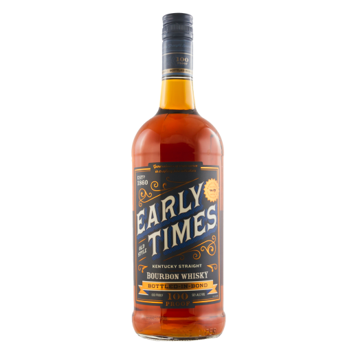 Early Times Kentucky Whiskey Bottle Bond 100 1 L