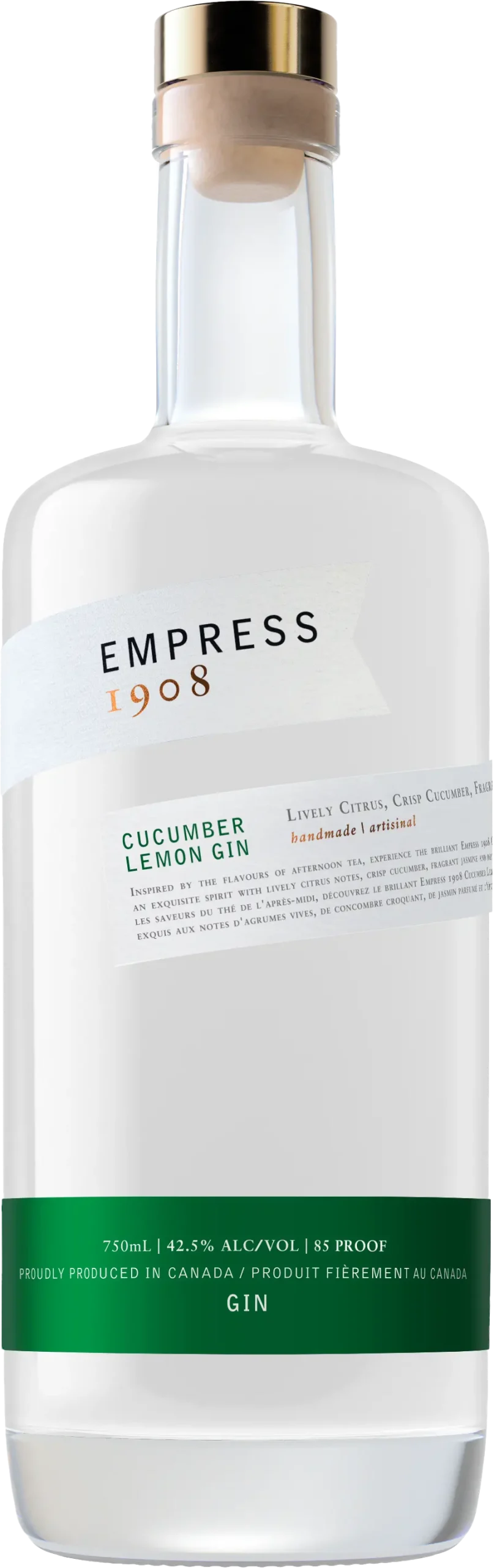 Empress 1908 Cucumber Lemon Gin 1 L