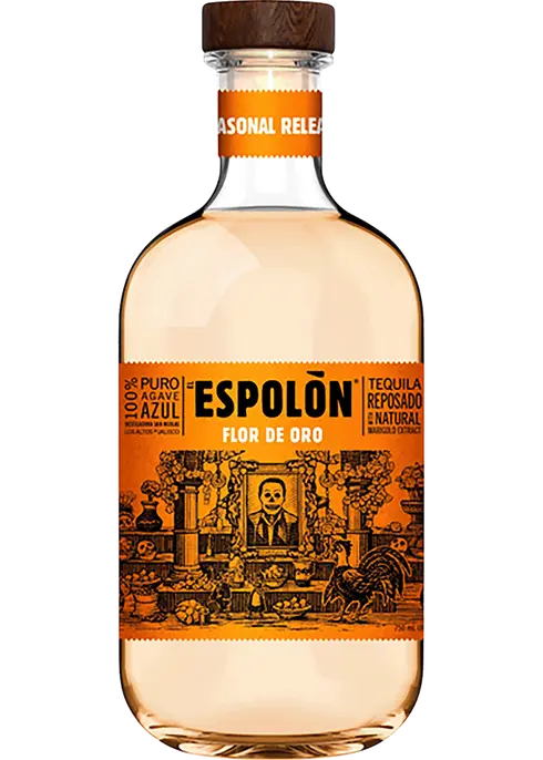 Espolon Flor de Oro Reposado Tequila 750 ML