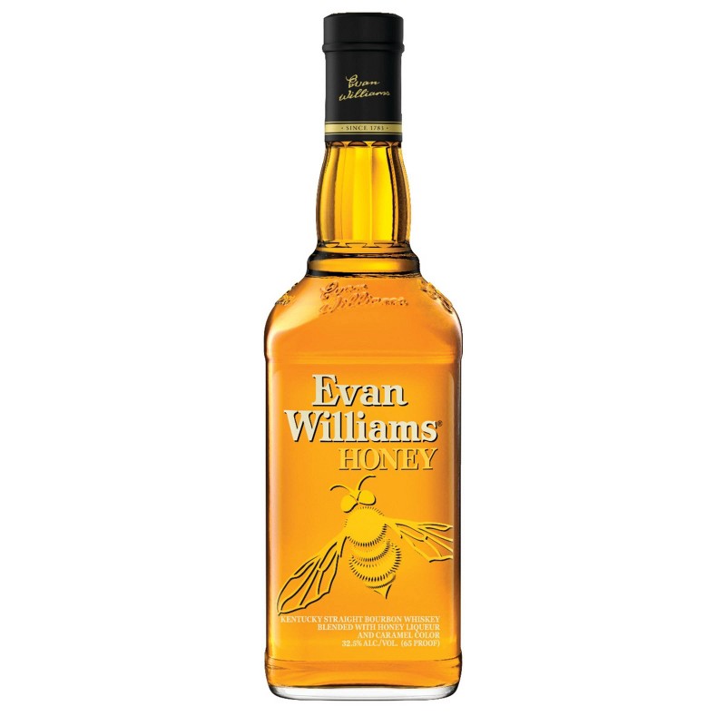 Evan Williams Honey Whiskey Liqueur 65  750 ML