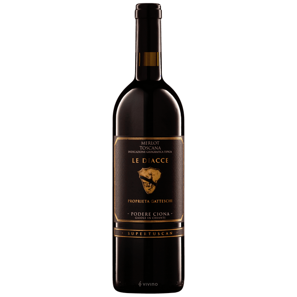 Podere Ciona Diacce Merlot Toscana 750 ML