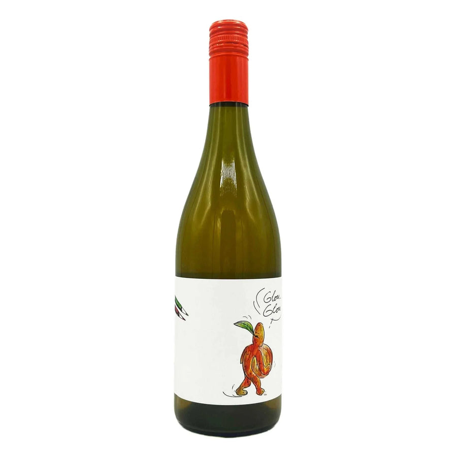 Bottle of Fio Glou Glou Orange Hefetrub Mosel 2023 natural orange wine 750 ML