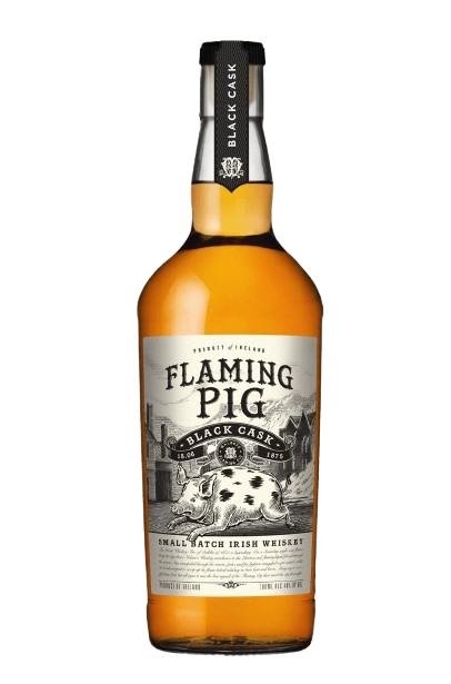 Flaming Pig Black Cask Irish Whiskey 750 ML