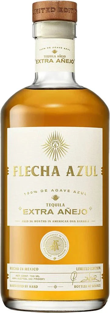 Flecha Azul Extra Anejo Tequila 3 yr 80 750 ML