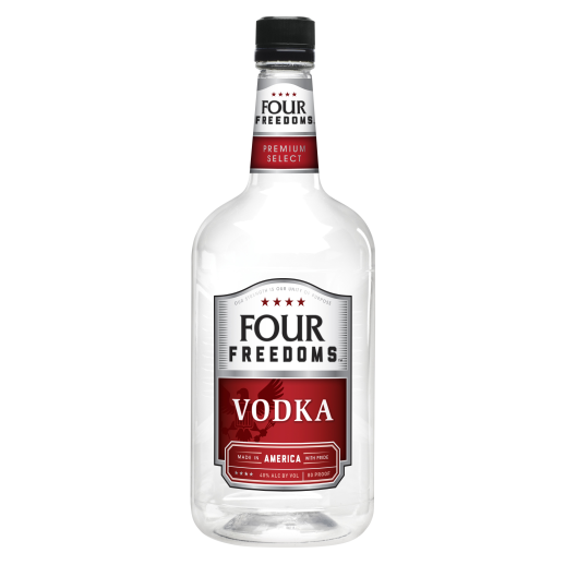 Four Freedoms Vodka Plastic 1.75 L