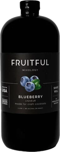Fruitful Mixology Blueberry Liqueur 1 L