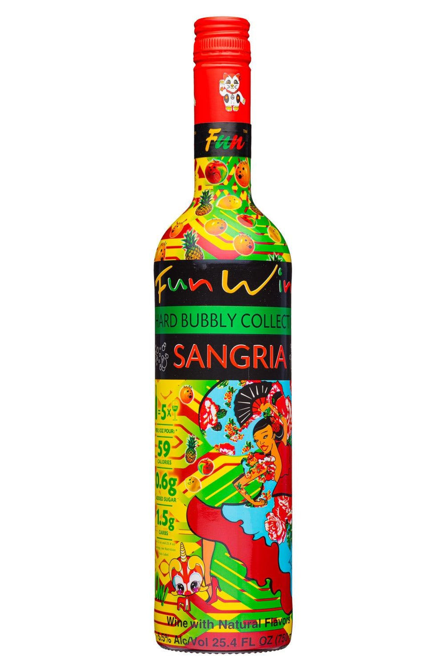 Fun Wine Co Hard Bubbly Collection Sangria 750 ML