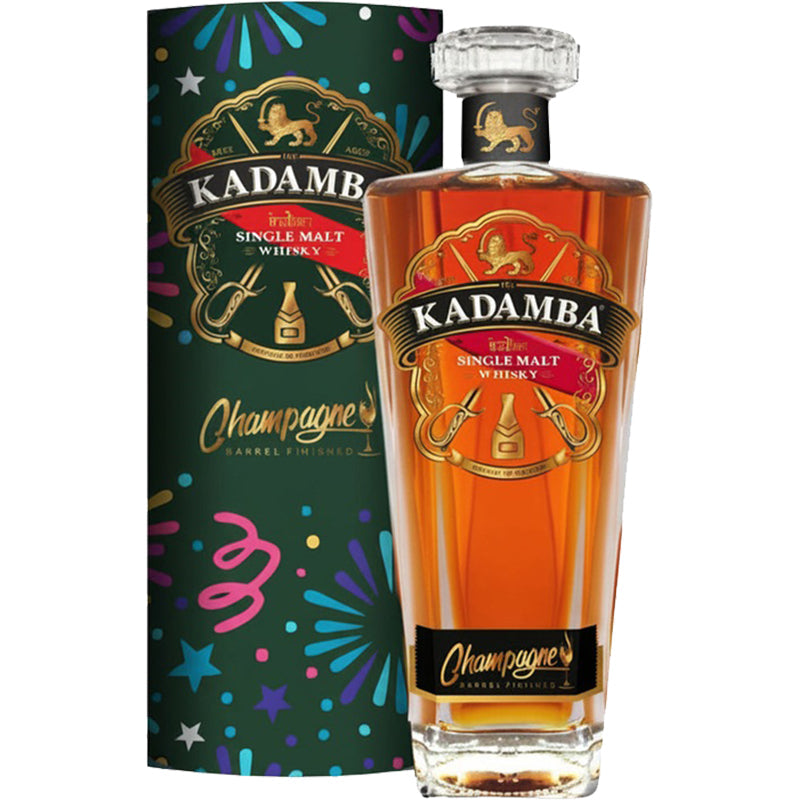 Kadamba Champagne Cask Indian Single Malt Whisky 750 ML