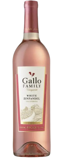 Gallo Family Vineyards White Zinfandel California 750 ML