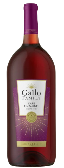 Gallo Family Vineyards Zinfandel Cafe California 1.5 L