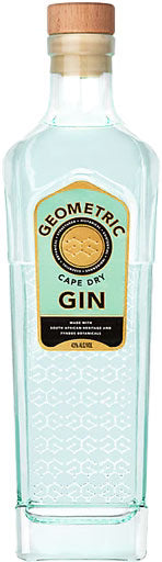 Geometric Cape Dry Gin 86 750 ML