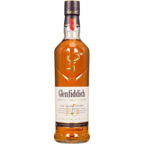 Glenfiddich 15 Years Old Solera Reserve Single Malt Scotch Whisky 1 L