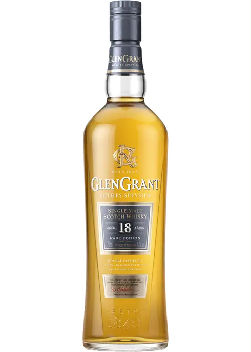 Glen Grant 18 Year Old Rare Edition Single Malt Scotch Whisky 750 ML