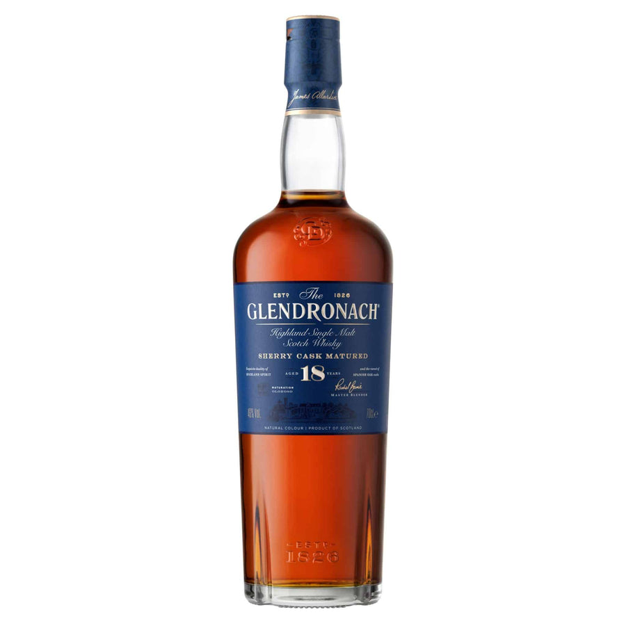 The GlenDronach 18 Year Old Sherry Casks Matured Single Malt Scotch Whisky 700 ML