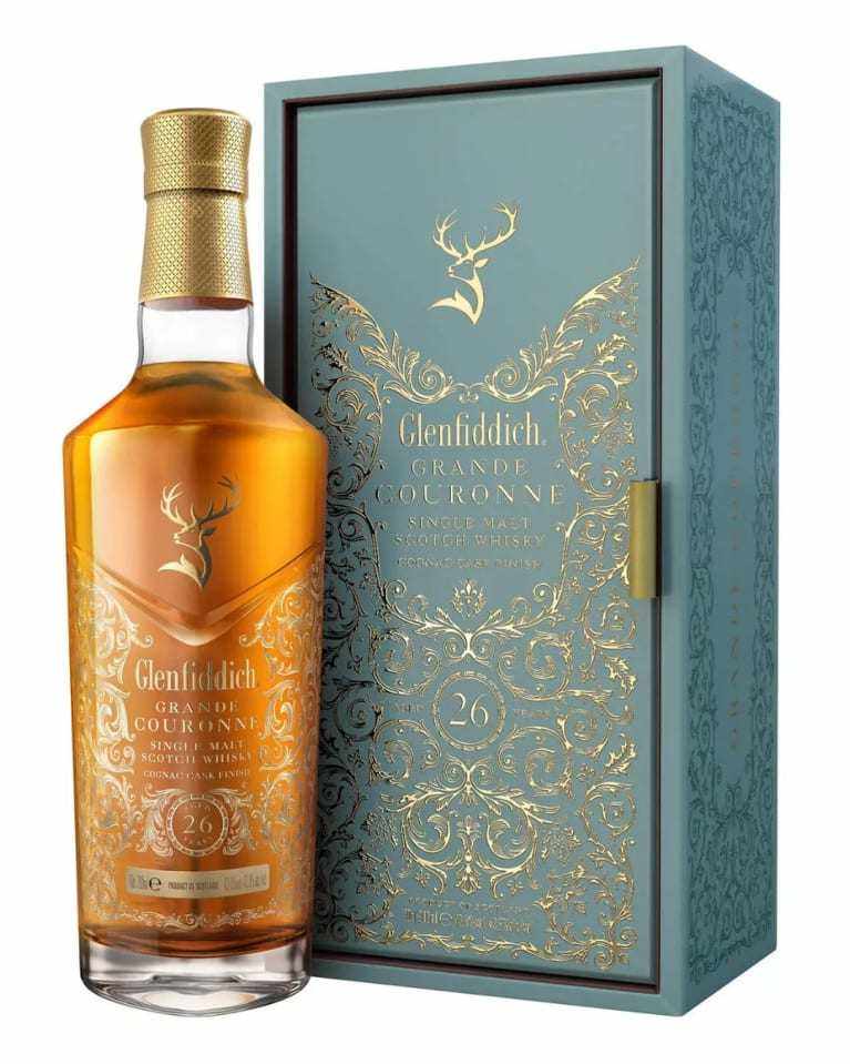Glenfiddich Grand Couronne 26 Year Old Single Malt Scotch Whisky 750 ML bottle