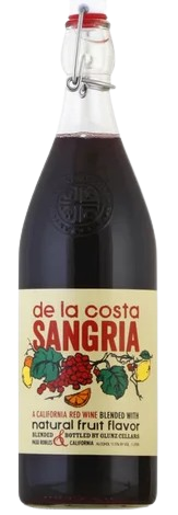 Glunz Family Winery De La Costa Red Sangria 1 L Bottle