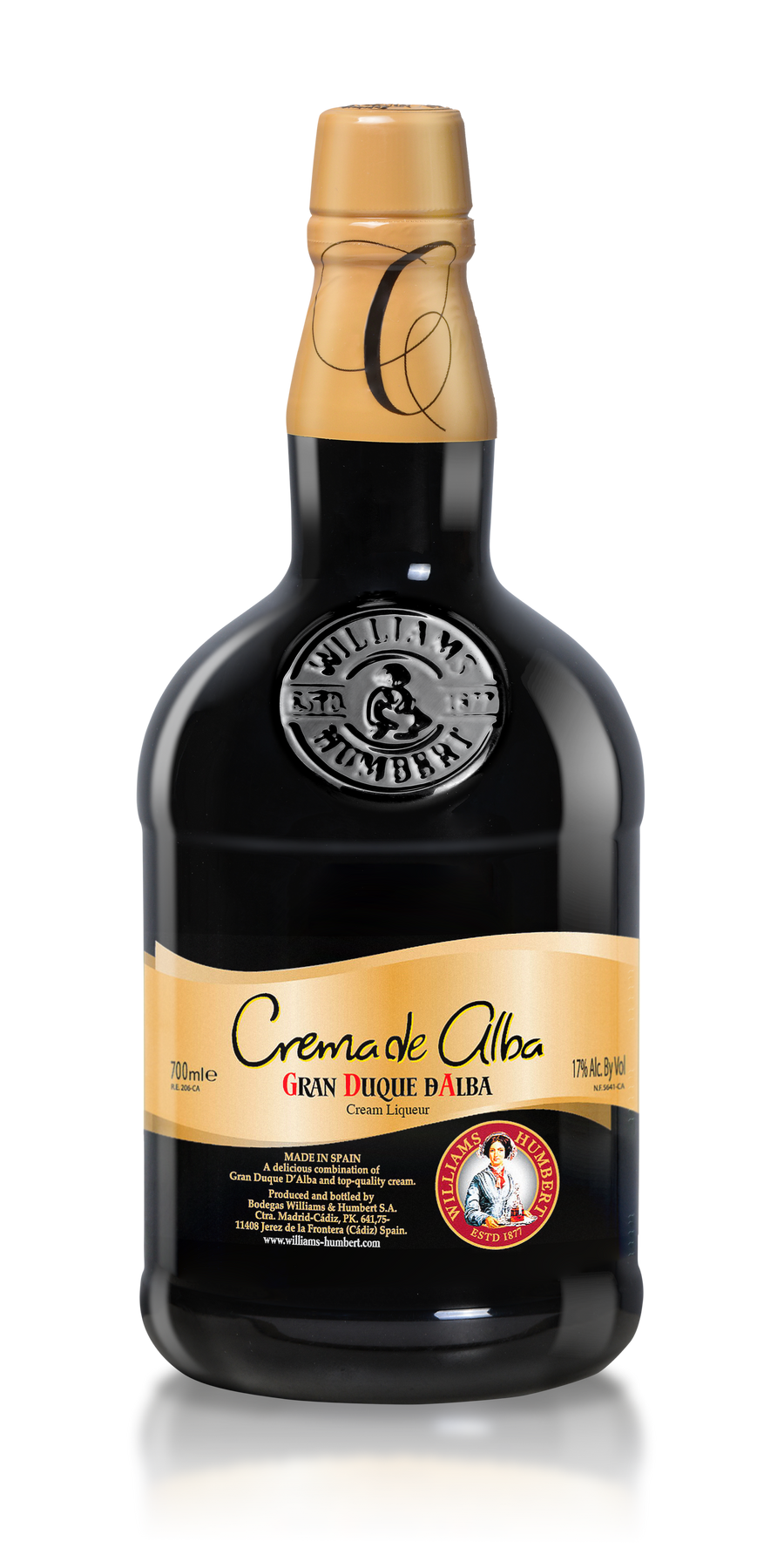 Gran Duque Crema D'Alba Cream Liqueur 700 ML