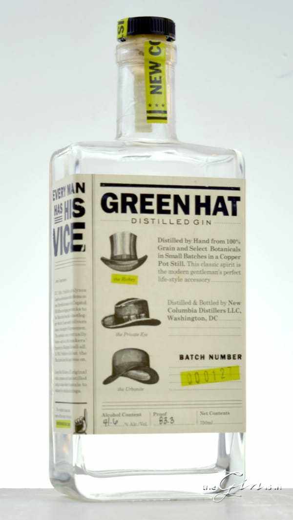 Green Hat classic Gin 81.4 750 ML