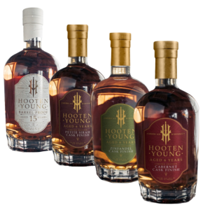 HOOTEN YOUNG WINE BARREL WHISKEY COLLECTION 750 ML (4 Bottle)