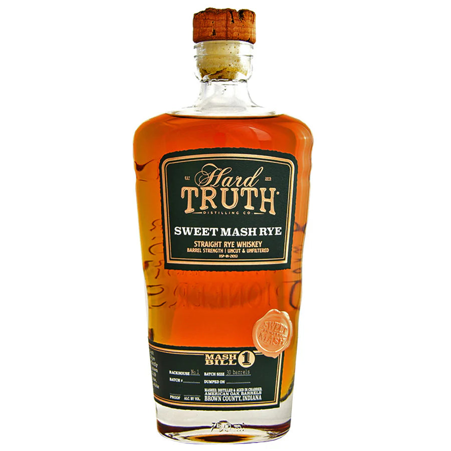 Hard Truth Ensemble Master Distiller's Reserve Sweet Mash Rye Whiskey 750 ML