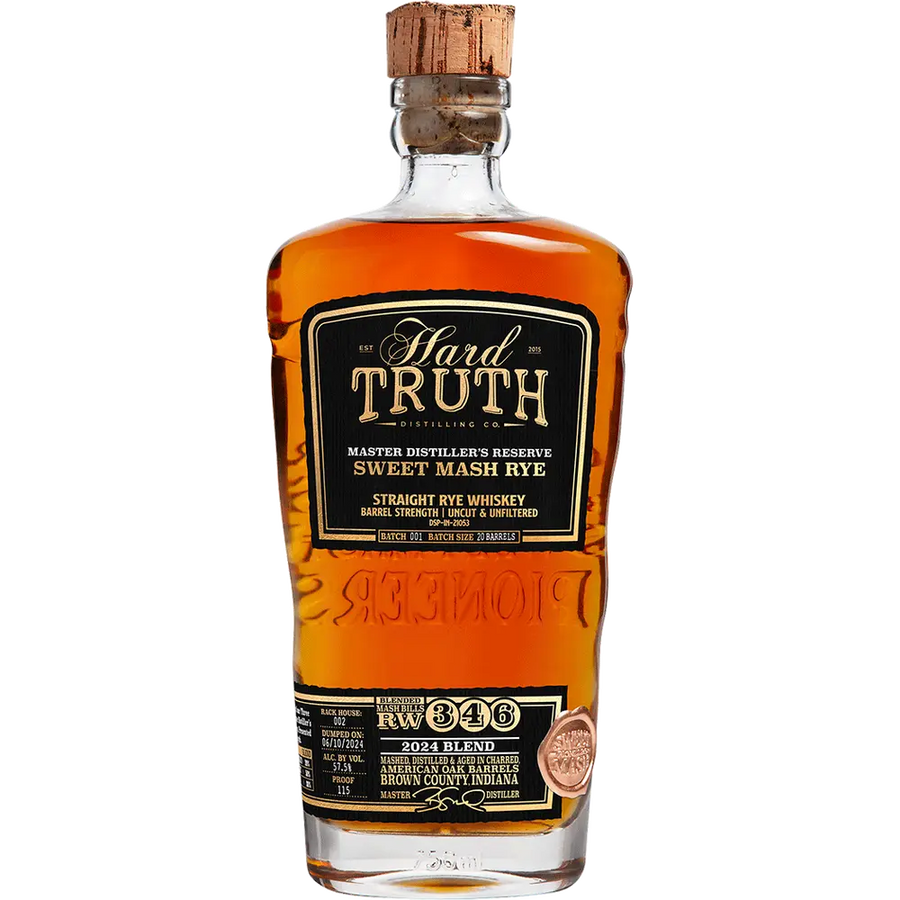 Hard Truth Ensemble Master Distiller's Reserve Sweet Mash Rye Whiskey 750 ML