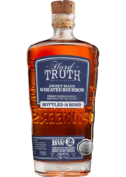 Hard Truth Sweet Mash Wheated Bourbon Whiskey 750 ML