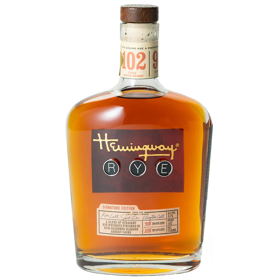 Hemingway Signature Edition Rye Whiskey 750 ML