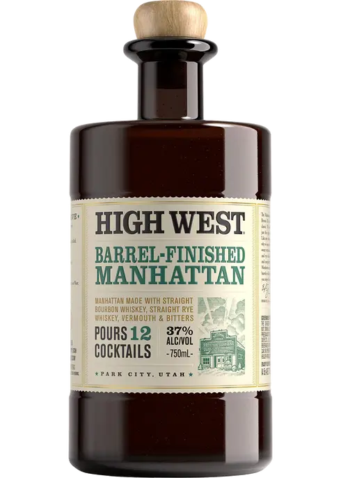 High West Manhattan Barrel Finished Cocktail 1.75 L