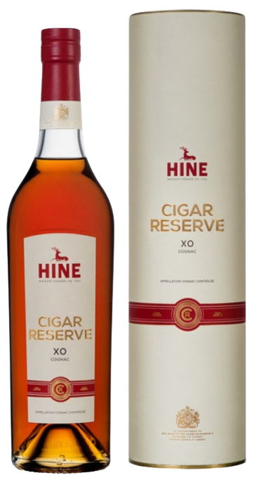 Bottle of Hine Cognac Cigar Reserve Cognac 750 ML – premium French cognac