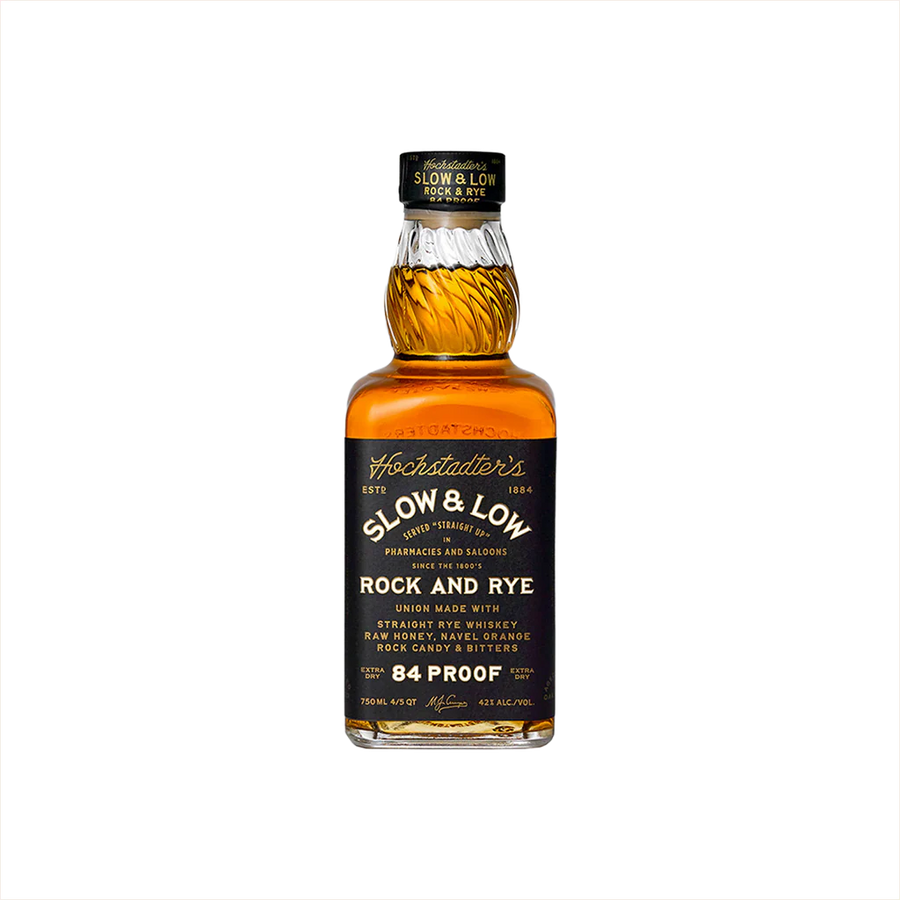 Hochstadter's Slow and Low 'Rock & Rye' 6 Year Old Straight Rye Whiskey 750 ML