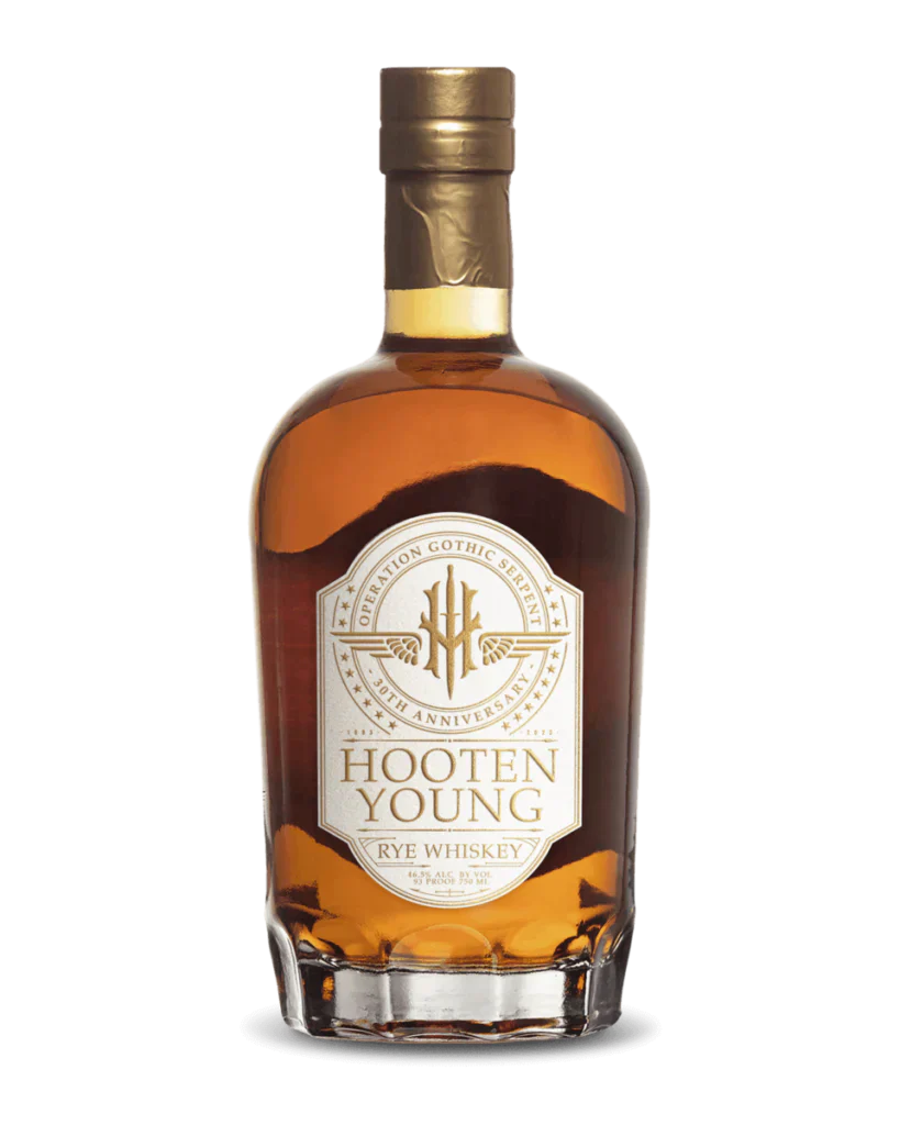 Hooten Young Rye Whiskey 750 ML